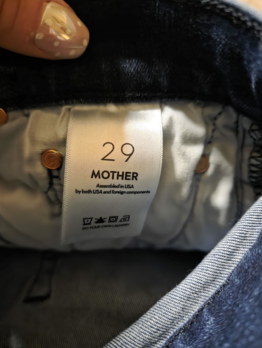 MOTHER The Tomcat Roller Sneak - I Put a Spell on You - Size 29 - Picture 6 of 7